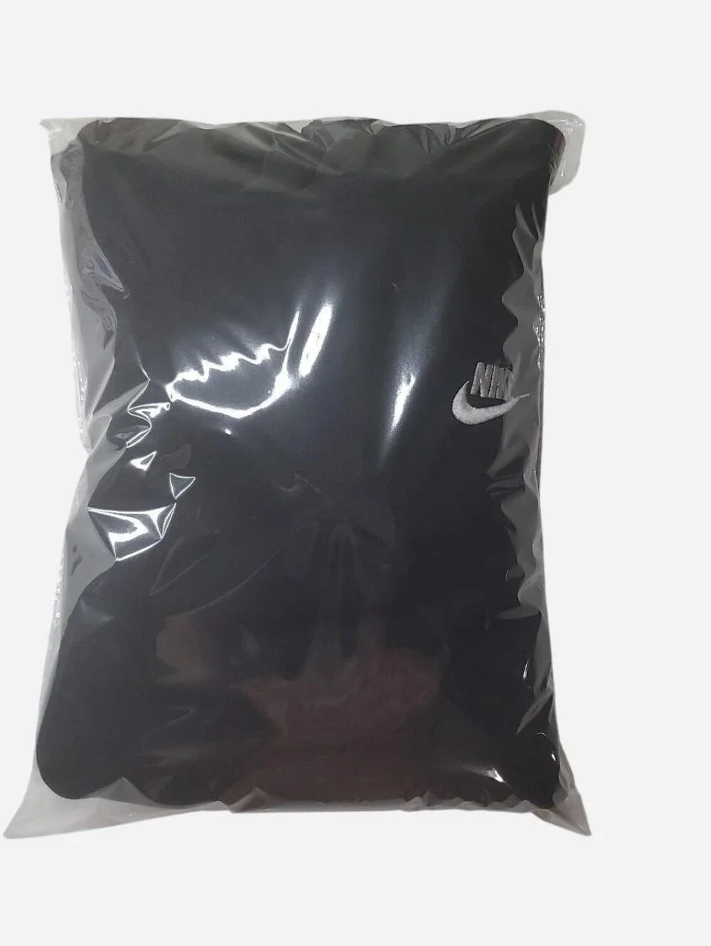Vintage Nike Hoodie Mens Small Black Embroidered Swoosh Y2K Athleisure Running